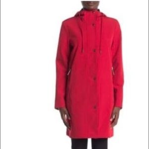 Calvin Klein Red Hooded Jacket